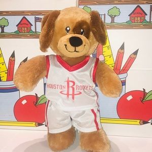 Brown Pup Houston Rockets Build A Bear